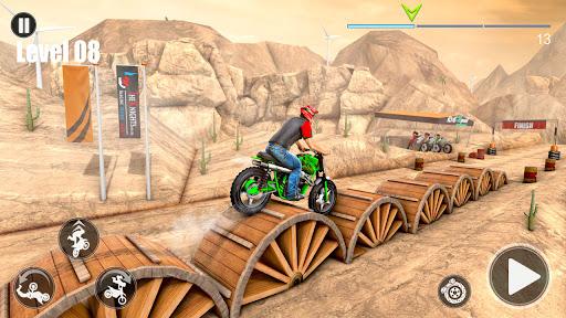 画像 0Bike Race Bike Stunt Games 記号アイコン。