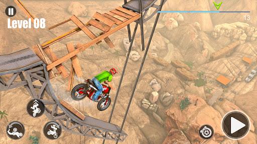 画像 4Bike Race Bike Stunt Games 記号アイコン。