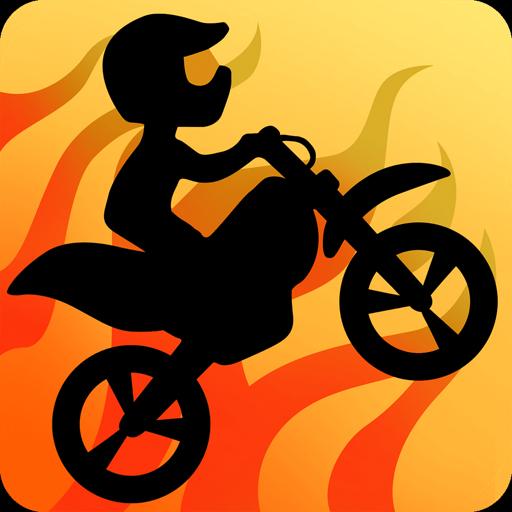 Le logo Bike Race Jogos De Corrida Icône de signe.