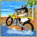 ロゴ Bike Racing Moto Rider Stunts 記号アイコン。