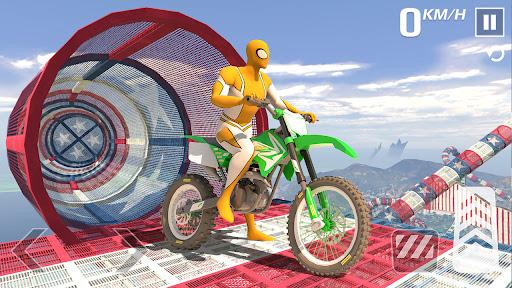 Image 1Bike Racing Motorcycle Game Icône de signe.