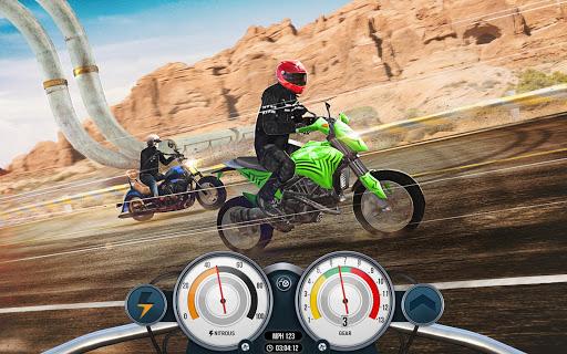 immagine 5Bike Rider Mobile Moto Racing Icona del segno.