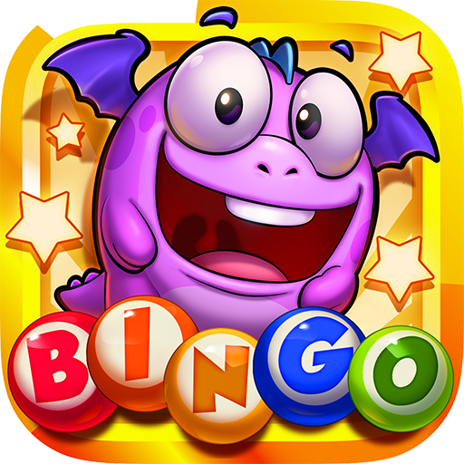 Logotipo Bingo Dragon Bingo Games Icono de signo