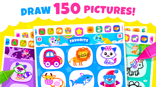 Image 0Bini Jogo De Desenhar Jogos Colorir Para Criancas Icône de signe.