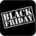 Logotipo Black Friday Promotion Icono de signo