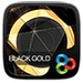 Logo Black Gold Golauncher Ex Theme Icon