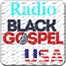 商标 Black Gospel Radio 签名图标。