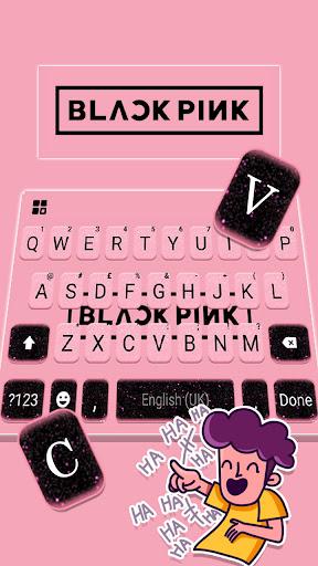 Image 1Black Pink Chat Themes Icône de signe.