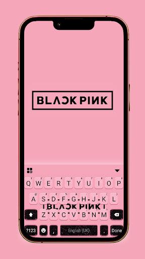 图片 4Black Pink Chat Themes 签名图标。