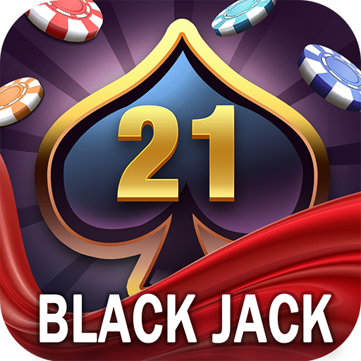 Logotipo Blackjack 21 Offline Games Icono de signo