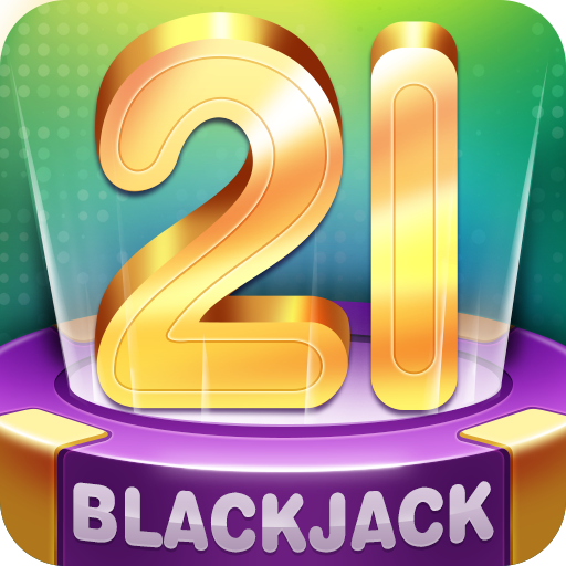 Le logo Blackjack Poker Blackjack 21 Icône de signe.