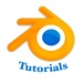 Le logo Blender Tutorials Icône de signe.