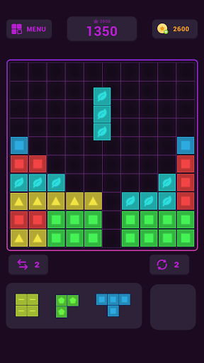 Image 6Block Puzzle Jogos De Puzzle Icône de signe.