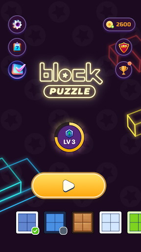 immagine 7Block Puzzle Jogos De Puzzle Icona del segno.