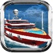Le logo Boat Simulator Luxury Yach Icône de signe.