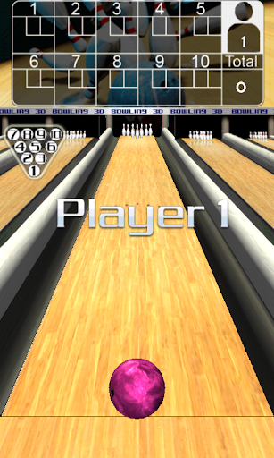 Image 1Boliche 3d Bowling Icône de signe.