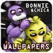 商标 Bonnie Chica Wallpapers 签名图标。
