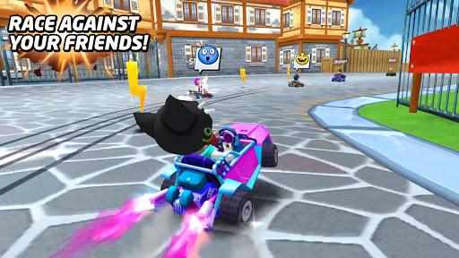Image 2Boom Karts Multiplayer Racing Icône de signe.