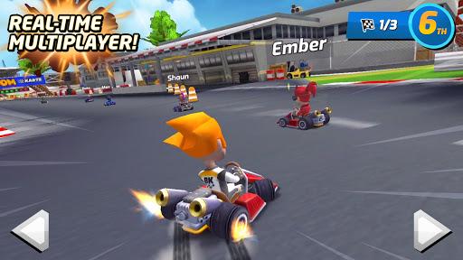 Image 4Boom Karts Multiplayer Racing Icône de signe.