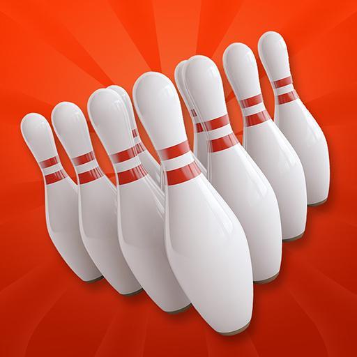 ロゴ Bowling 3d Pro 記号アイコン。
