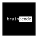 Le logo Brain Code Icône de signe.
