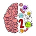 ロゴ Brain Test 2 記号アイコン。