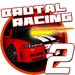 ロゴ Brutal Death Racing 2 記号アイコン。
