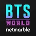 Le logo Bts World Icône de signe.