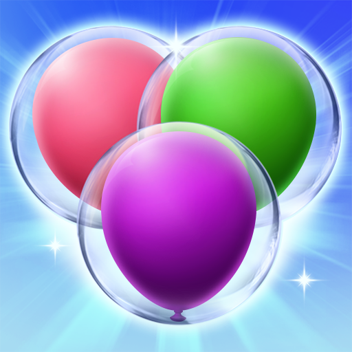 Logotipo Bubble Boxes Match 3d Icono de signo