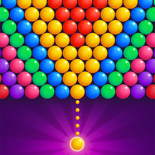 Logo Bubble Shooter Pop Puzzle Game Ícone