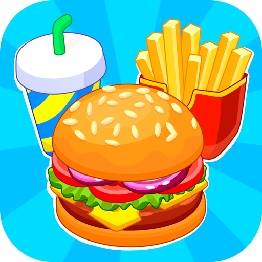 Logotipo Burger Cafe Icono de signo