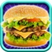 Le logo Burger Maker Now Icône de signe.