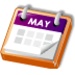 ロゴ Calendar Pad 記号アイコン。
