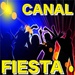 Le logo Canal Fiesta Radio Icône de signe.