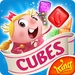 Le logo Candy Crush Cubes Icône de signe.