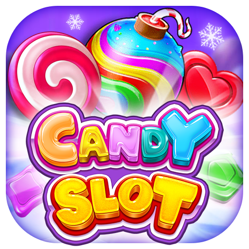 ロゴ Candy Slot 記号アイコン。