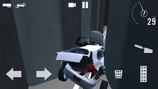 Image 0Car Crash Simulator Accident Icône de signe.
