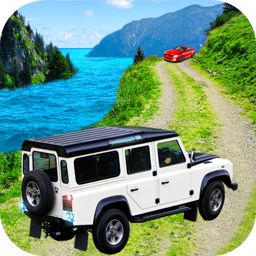 ロゴ Car Driving Games Jeep Games 記号アイコン。