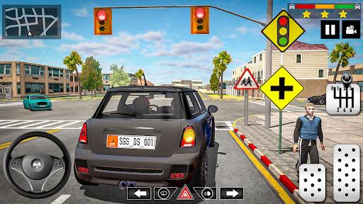 Image 2Car Driving School Car Games Icône de signe.