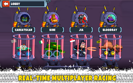 Image 1Car Eats Car Multiplayer Race Icône de signe.
