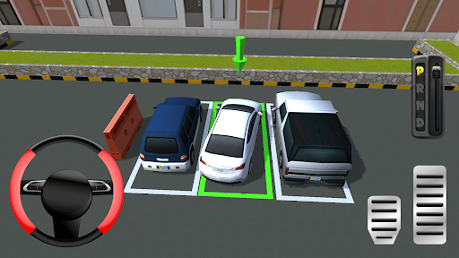 图片 4Car Parking Master 3d 签名图标。