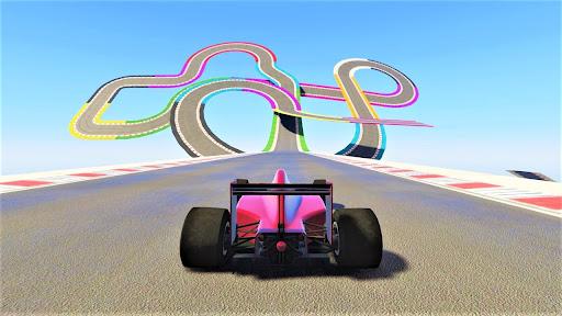 Image 0Car Parkour Sky Racing 3d Icône de signe.