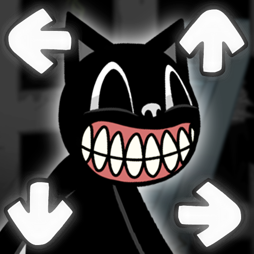 ロゴ Cartoon Cat Vs Fnf Mod 記号アイコン。