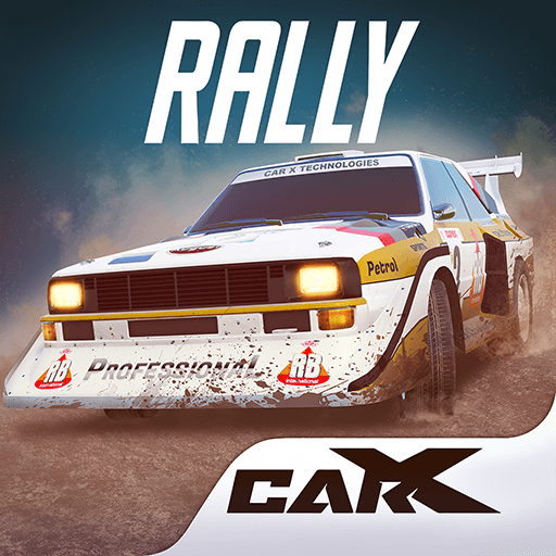ロゴ Carx Rally 記号アイコン。