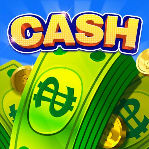 Le logo Cash Bingo Winner Make Money Icône de signe.