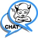 ロゴ Chat Citas Y Ligues 記号アイコン。