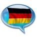 ロゴ Chat Deutsch 記号アイコン。
