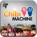ロゴ Chibi Machine 記号アイコン。