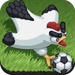 Le logo Chickens Soccer World Cup Free Icône de signe.