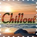 ロゴ Chillout Music Radio Full 記号アイコン。